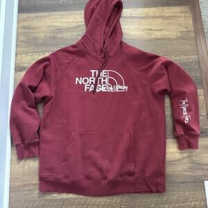 The North Face Never Stop Exploring Script Women's Hoodie Cordovan XL